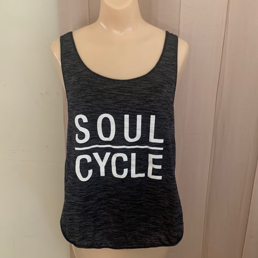 Lululemon Soul Cycle Gray Lightweight Tank Top